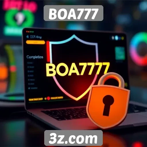 Avaliação da segurança do site BOA777